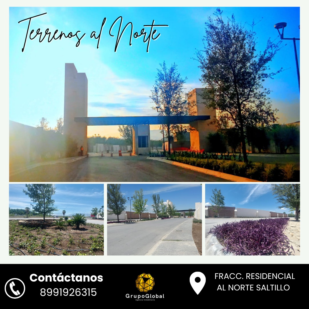 ULTIMOS TERRENOS AL NORTE DESDE 229M2